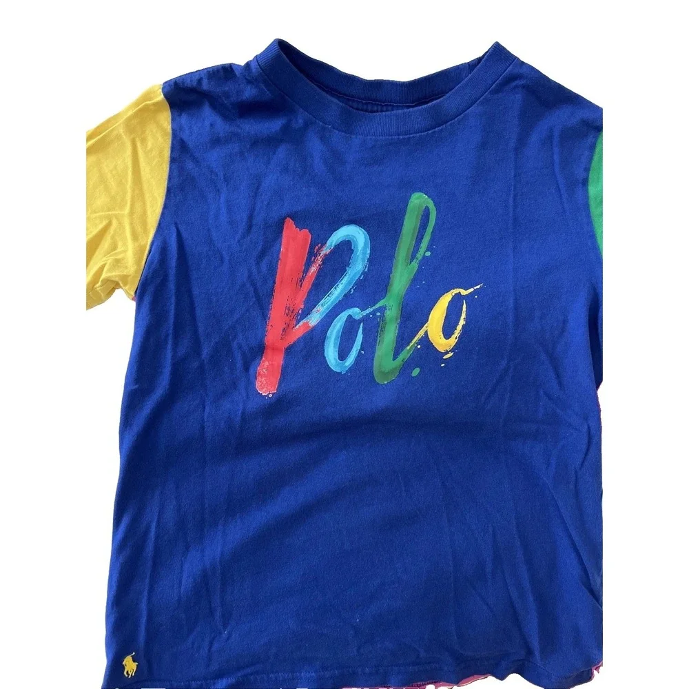 Polo Ralph Lauren T Shirt Size 7 Kids
